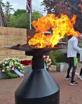 Vuurschaal verrijdbaar