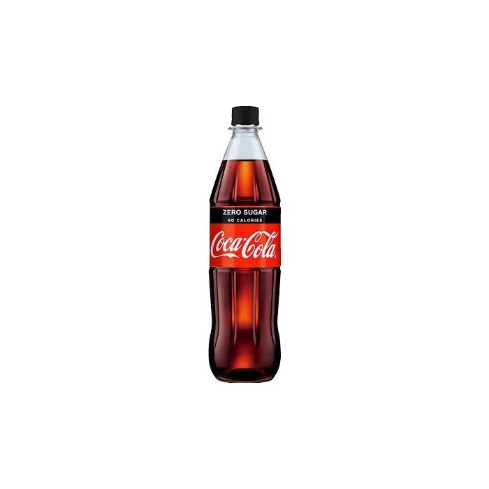 Coca-Cola Zero Sugar, fles 1 ltr.