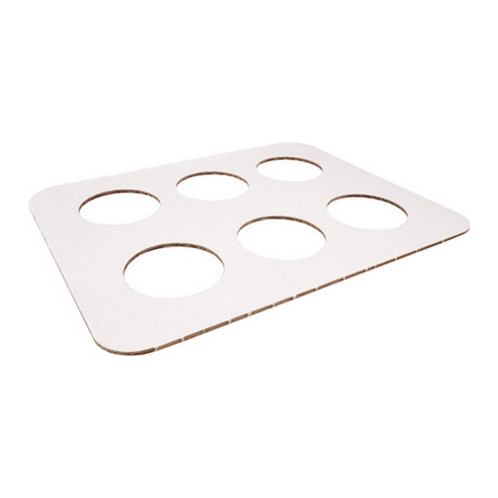 Draagtray voor bekers vlak, per 25 st.