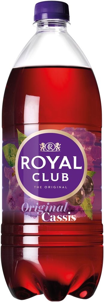 Cassis Royal Club, fles 1,1 ltr.